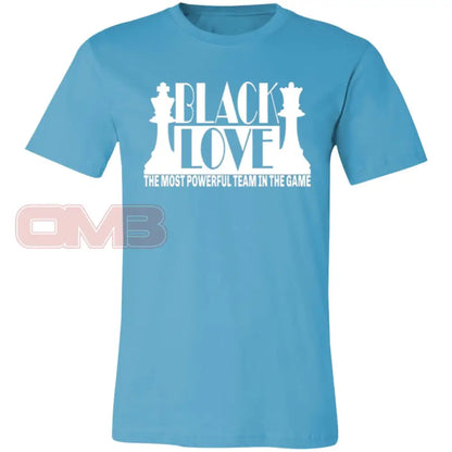 Black Love - Most Powerful Tee Turquoise / X-Small T-Shirts