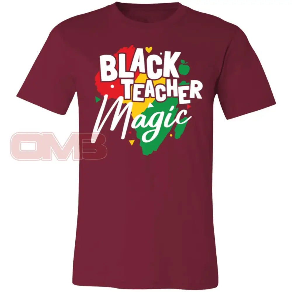 Black Teacher Magic Cardinal / X-Small T-Shirts