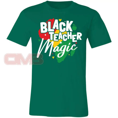 Black Teacher Magic Kelly / X-Small T-Shirts