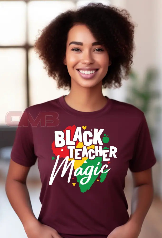 Black Teacher Magic T-Shirts