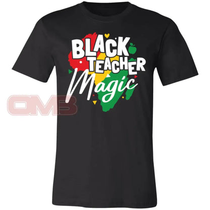 Black Teacher Magic Black / X-Small T-Shirts