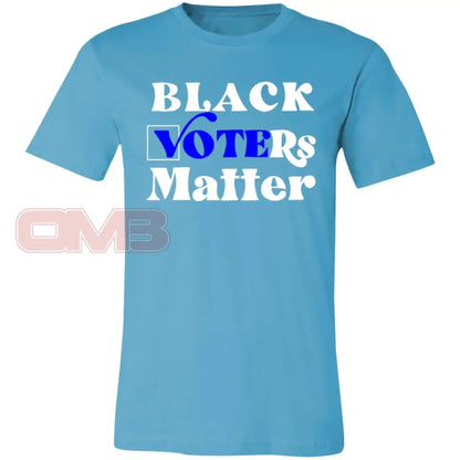 Black Voters Matter Turquoise / X-Small T-Shirts