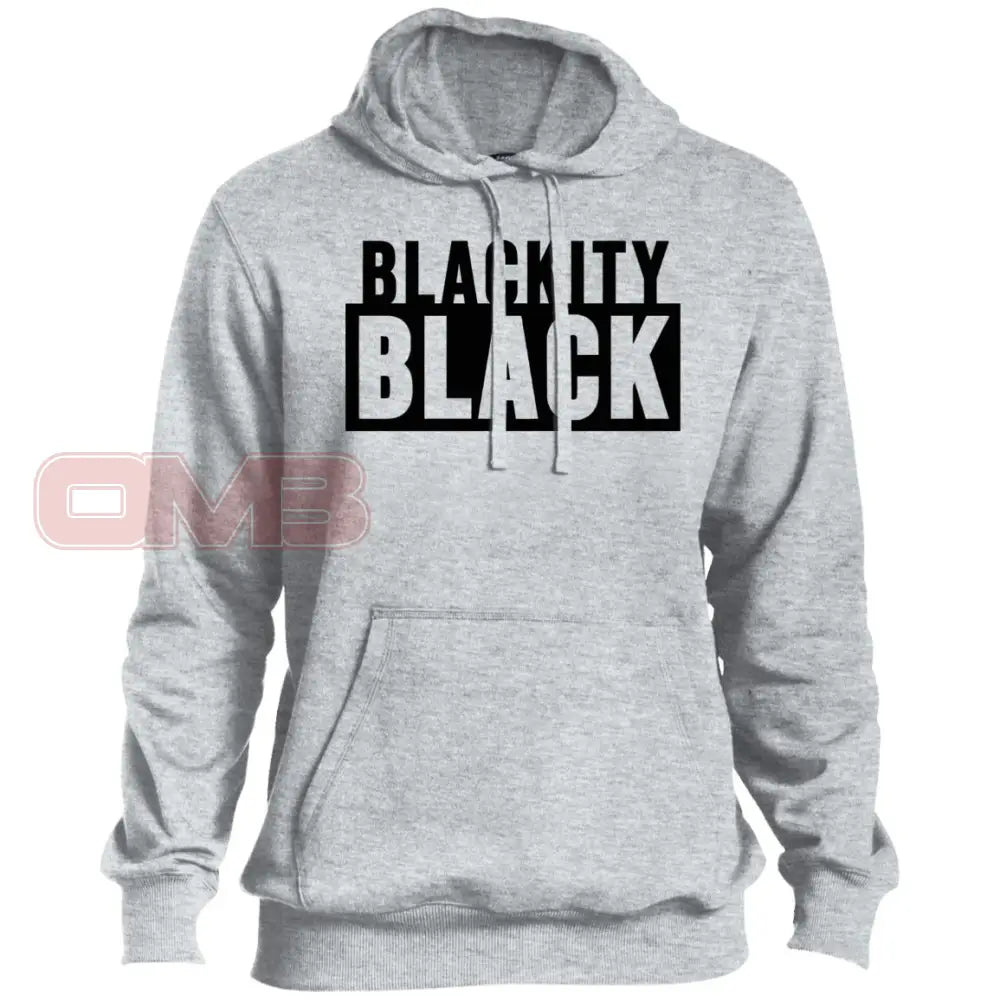 Blackity Black Hoodie Athletic Heather / X-Small Sweatshirts