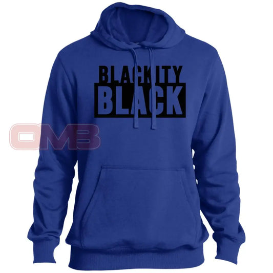 Blackity Black Hoodie True Royal / X-Small Sweatshirts