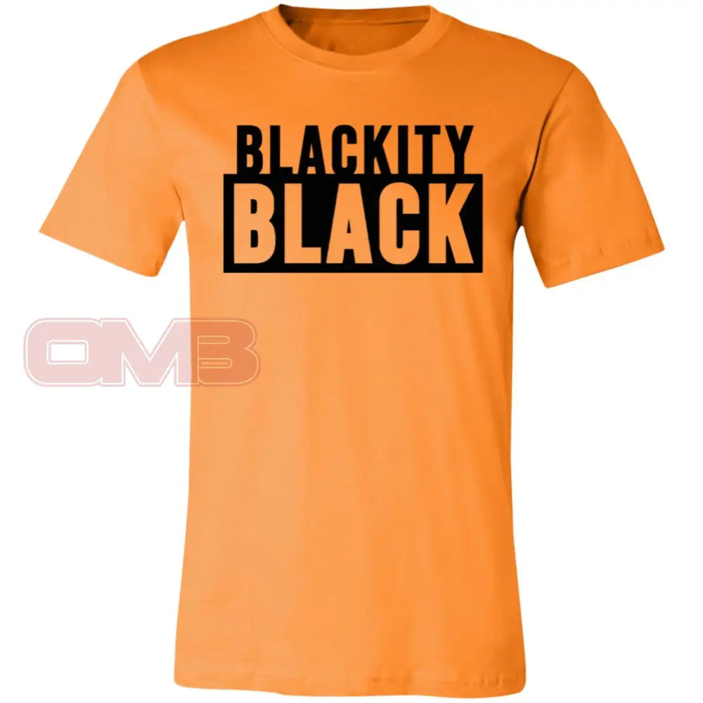 Blackity Black Orange / X-Small T-Shirts