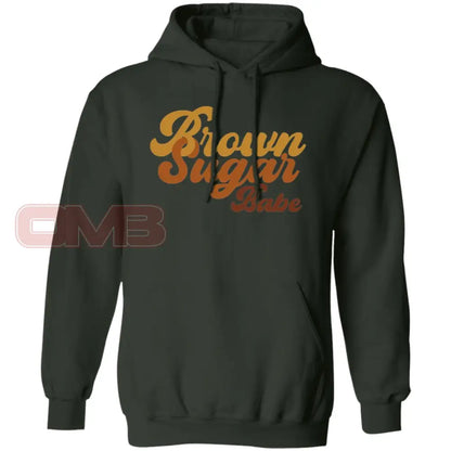 Brown Sugar Babe - Sweatshirt Or Hoodie / Forest Green S Apparel