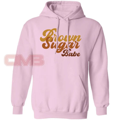 Brown Sugar Babe - Sweatshirt Or Hoodie / Light Pink S Apparel