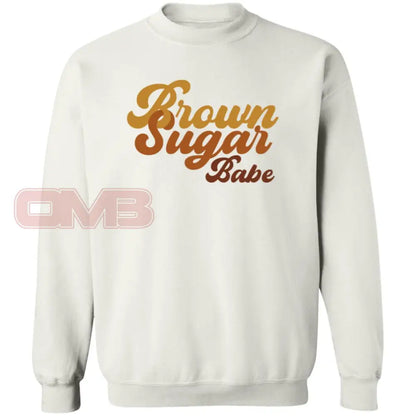 Brown Sugar Babe - Sweatshirt Or Hoodie / White S Apparel