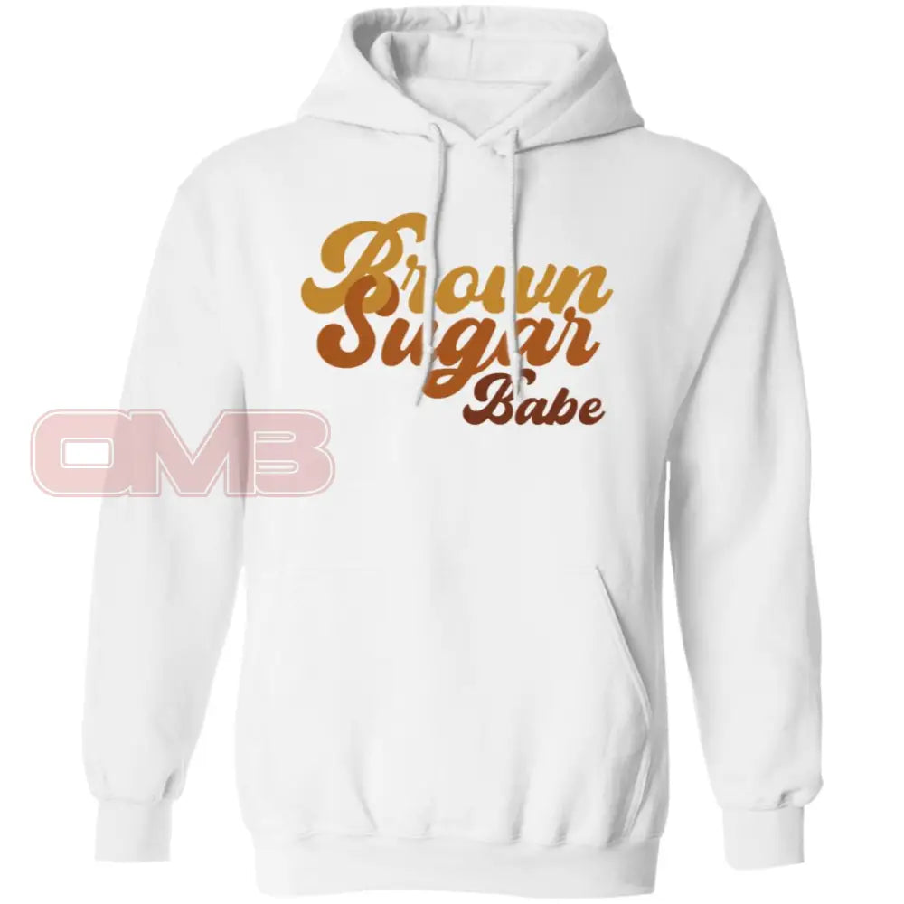 Brown Sugar Babe - Sweatshirt Or Hoodie / White S Apparel