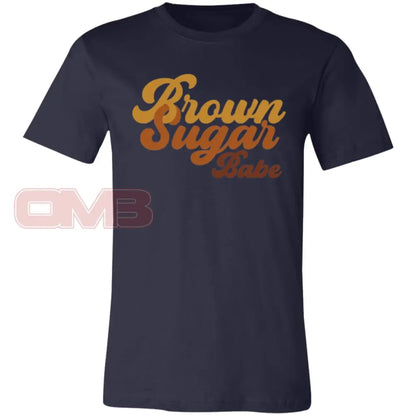 Brown Sugar Babe Navy / X-Small T-Shirts