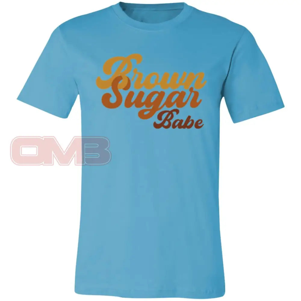 Brown Sugar Babe Turquoise / X-Small T-Shirts