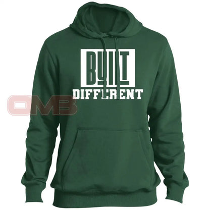 Built Different Premium Hoodie Forest Green / X-Small Sweatshirts