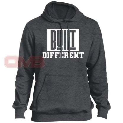 Built Different Premium Hoodie Graphite Heather / X-Small Sweatshirts