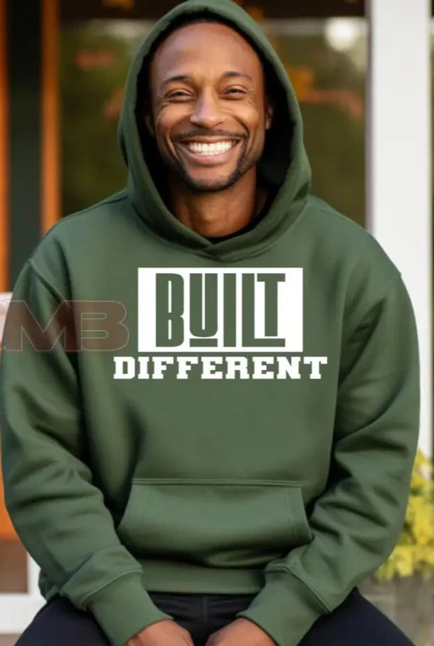 Built Different Premium Hoodie Sweatshirts