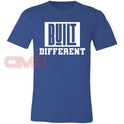 Built Different Heather Royal / X-Small T-Shirts