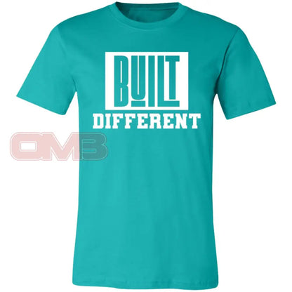 Built Different Teal / X-Small T-Shirts