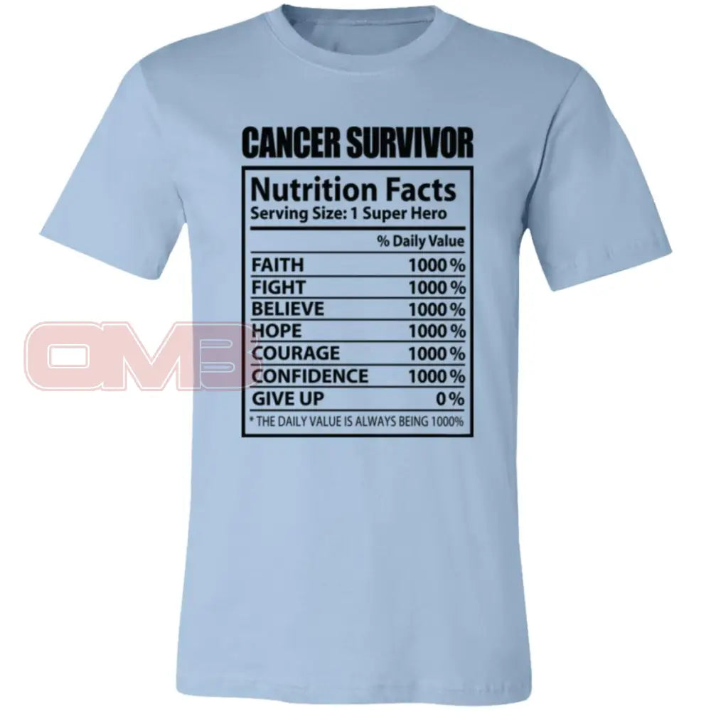 Cancer Survivor Light Blue / X-Small T-Shirts