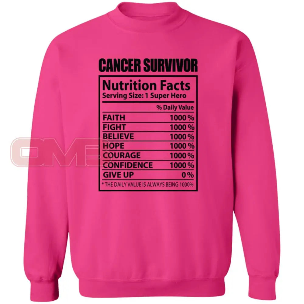 Cancer Survivor Heliconia / S Sweatshirts