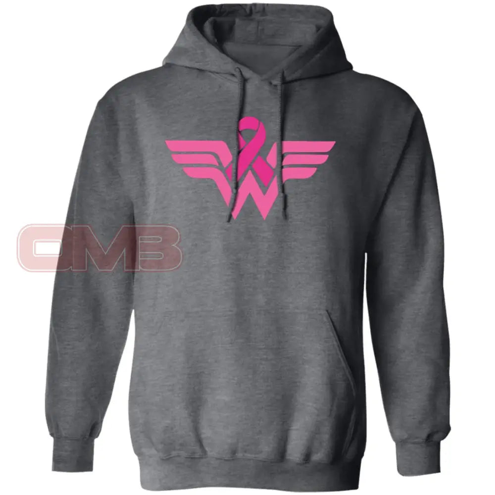 Cancer Wonder Hoodie Dark Heather / S Sweatshirts