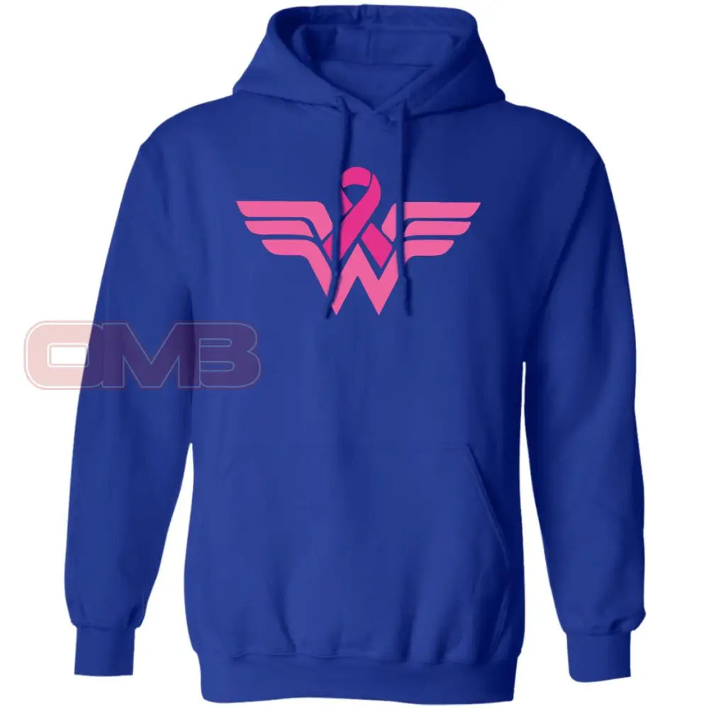 Cancer Wonder Hoodie Royal / S Sweatshirts