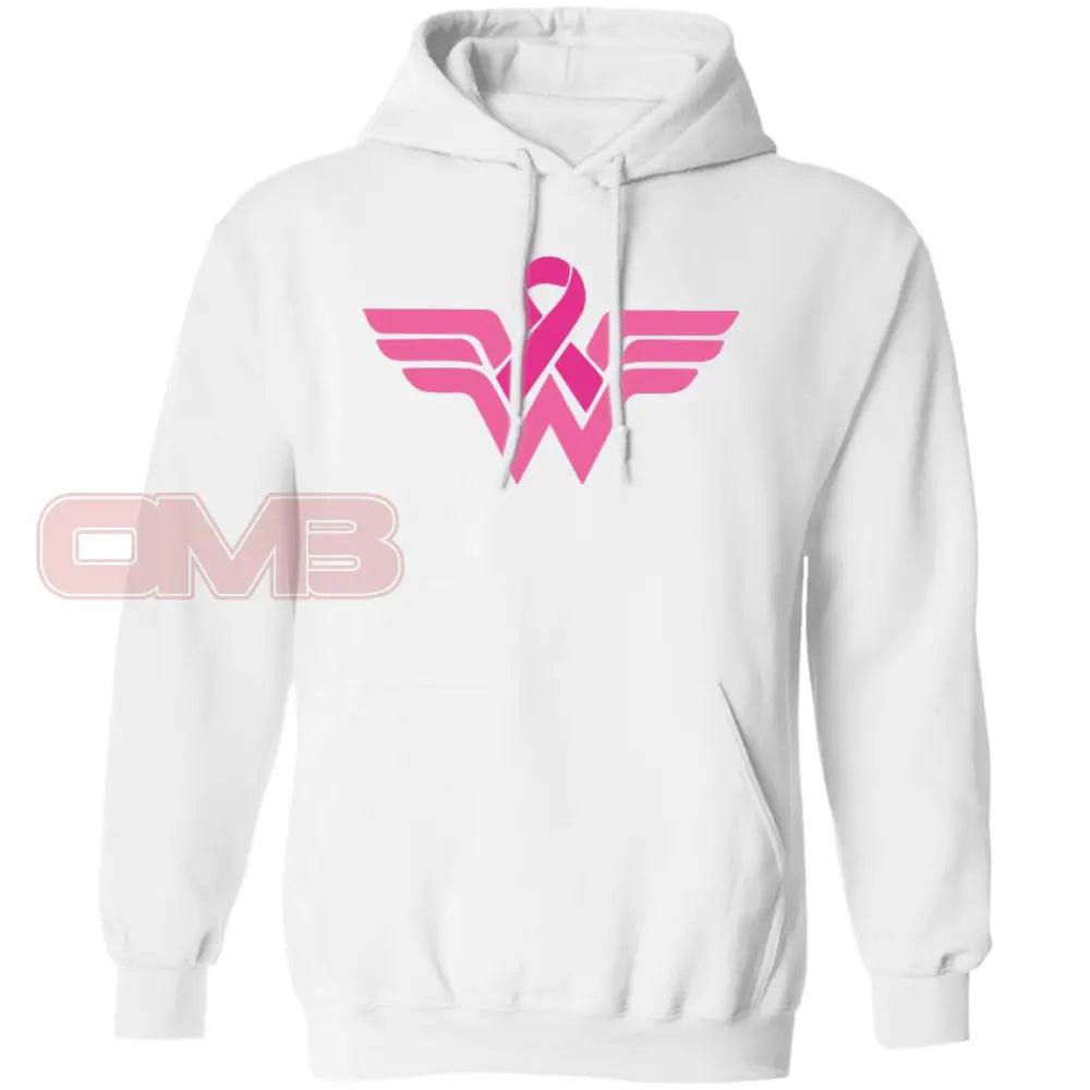 Cancer Wonder Hoodie White / S Sweatshirts