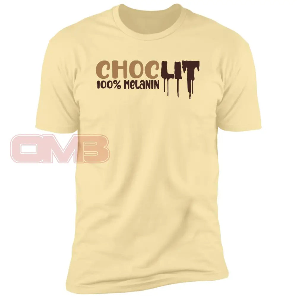 Choclit 100% Melanin Banana Cream / X-Small T-Shirts