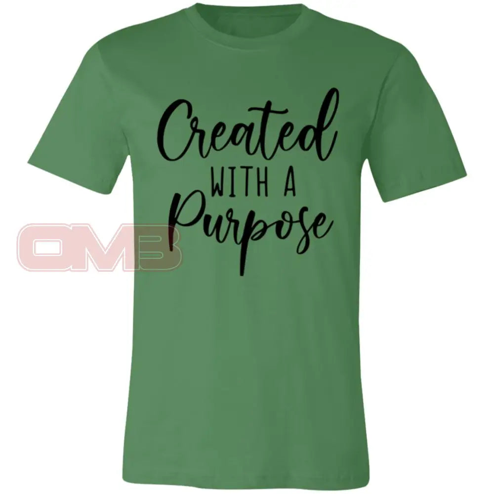 Created With A Purpose Leaf / X-Small T-Shirts