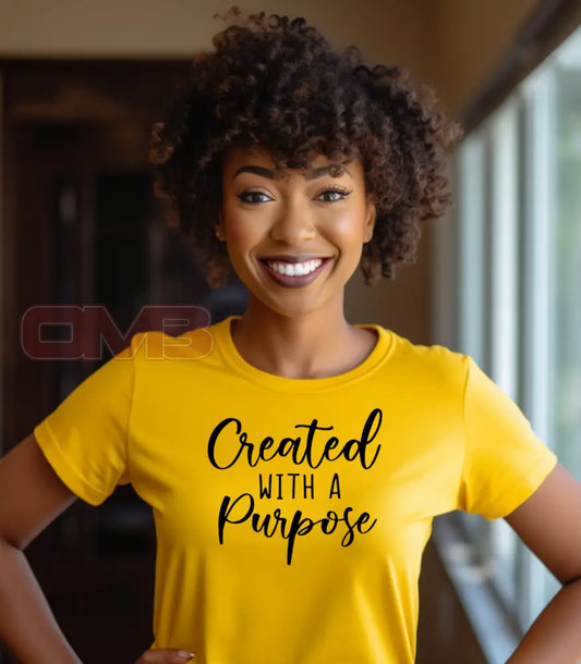 Created With A Purpose T-Shirts