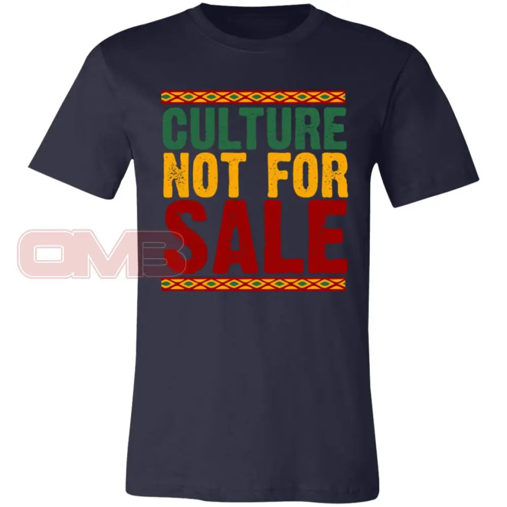 Culture Not For Sale Navy / X-Small T-Shirts