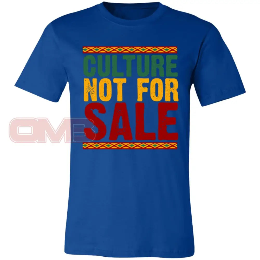 Culture Not For Sale True Royal / X-Small T-Shirts