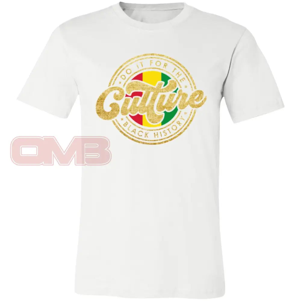 Do It For The Culture - Vneck Or Crew Neck / White X-Small Apparel