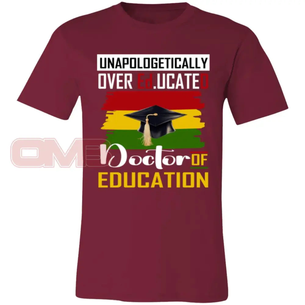 Doctor Of Education Tee Cardinal / X-Small T-Shirts