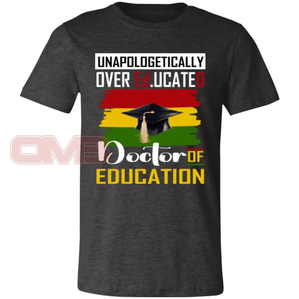 Doctor Of Education Tee Dark Grey Heather / X-Small T-Shirts