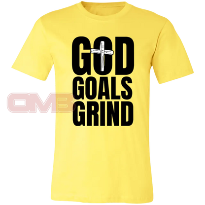 God Goals Grind Yellow / X-Small T-Shirts