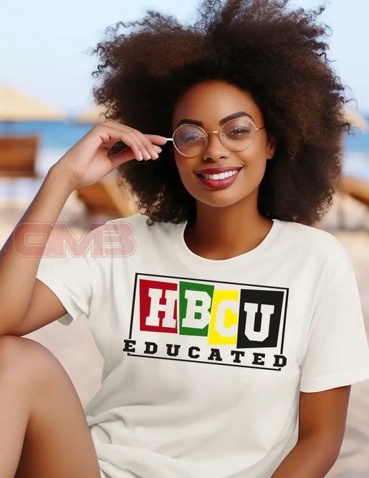 Hbcu Educated (Crew Or V-Neck) Apparel