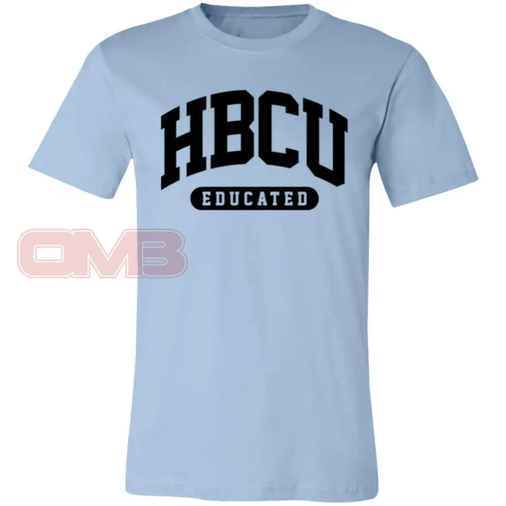 Hbcu Educated Tee Light Blue / X-Small T-Shirts