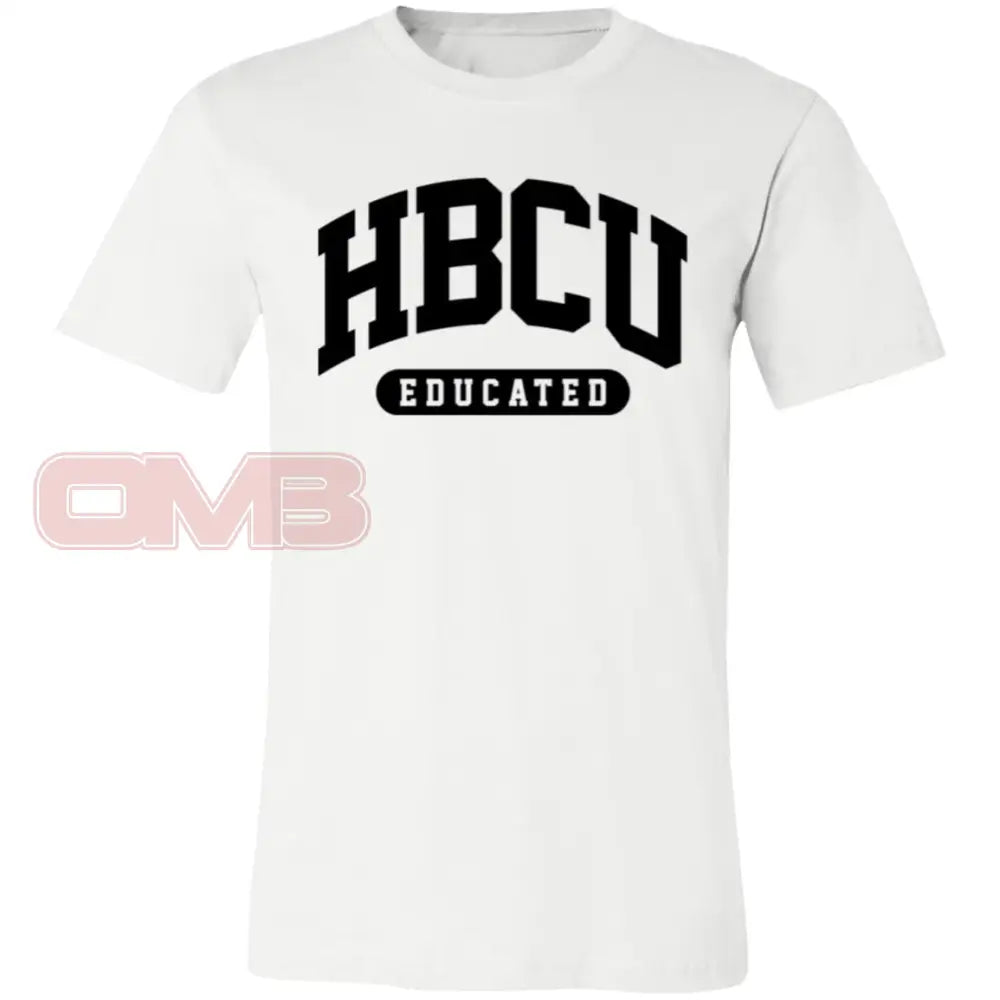 Hbcu Educated Tee White / X-Small T-Shirts