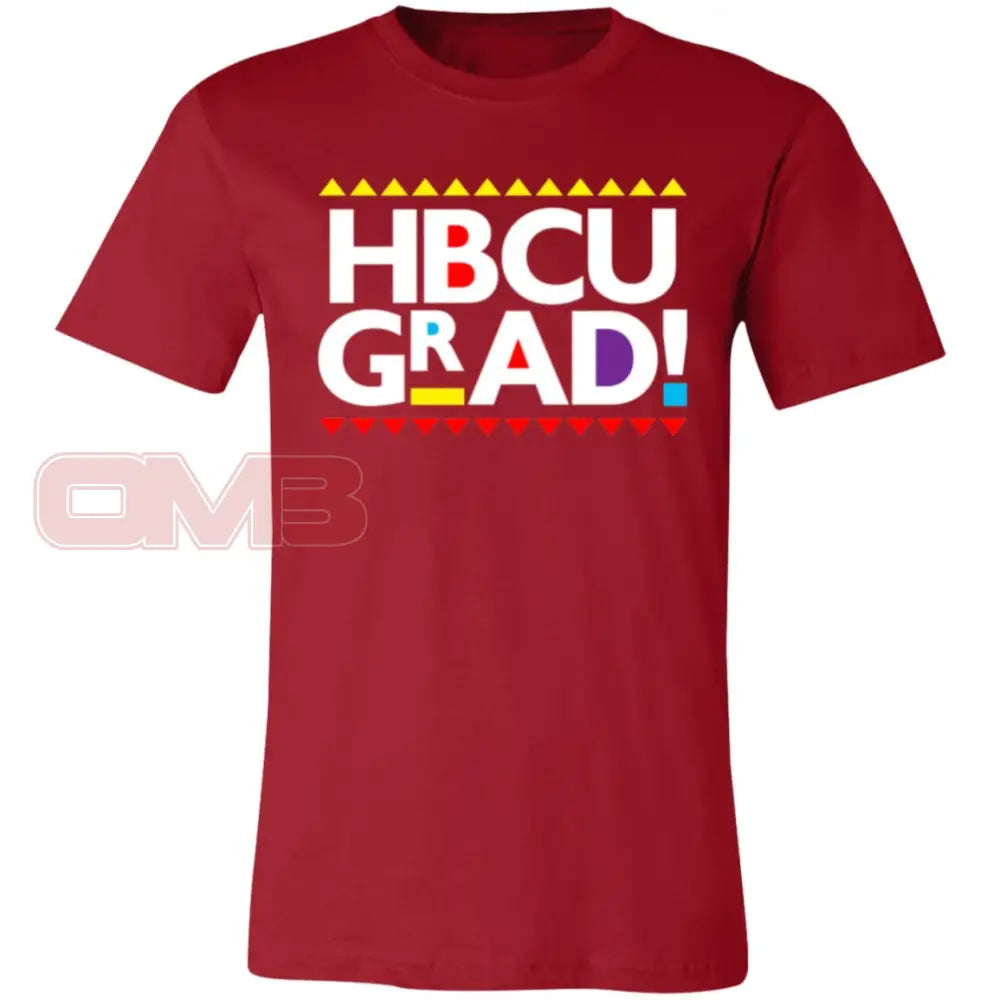 Hbcu Grad Tee Canvas Red / X-Small T-Shirts