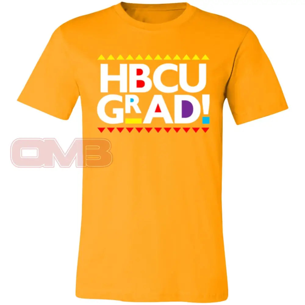 Hbcu Grad Tee Gold / X-Small T-Shirts