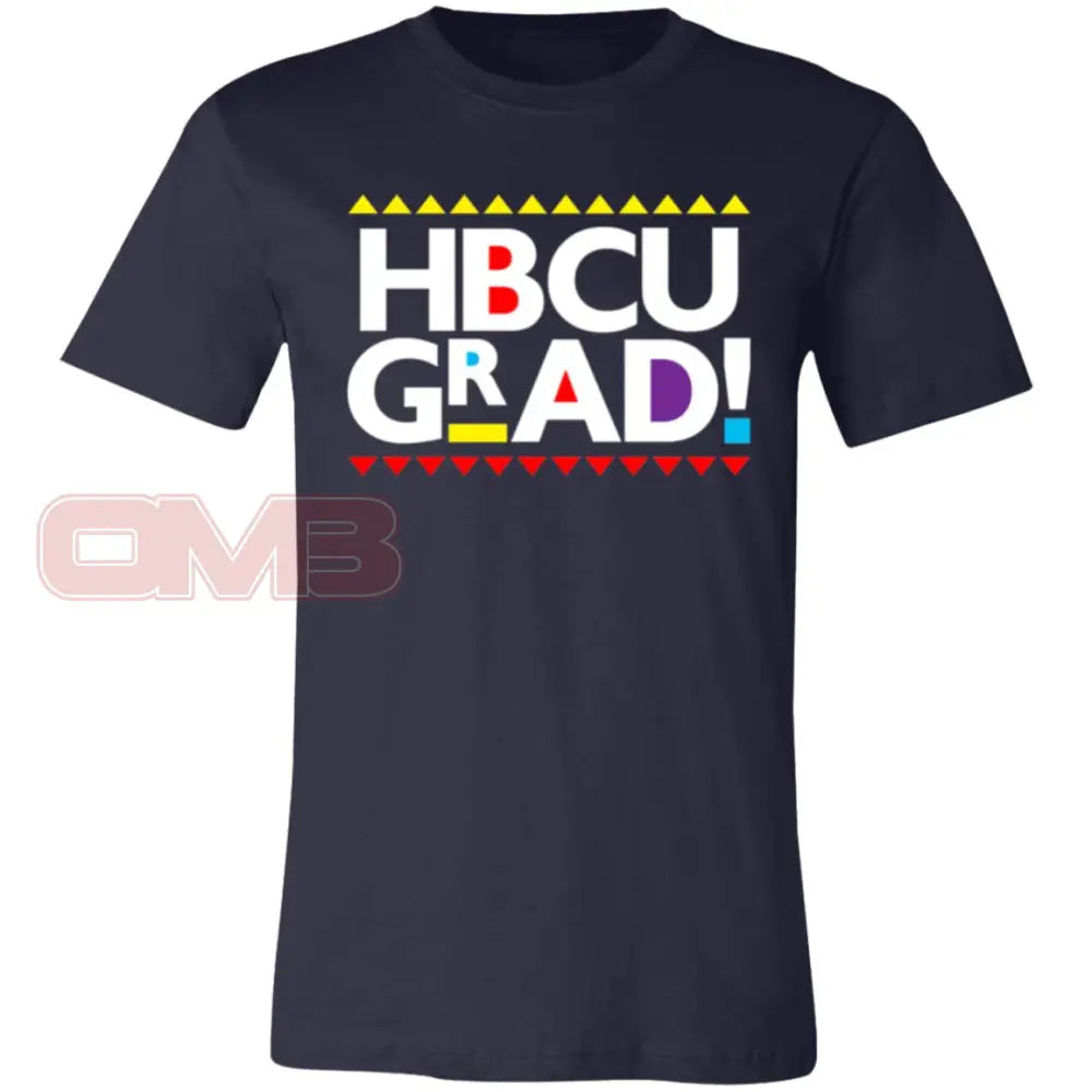 Hbcu Grad Tee Navy / X-Small T-Shirts