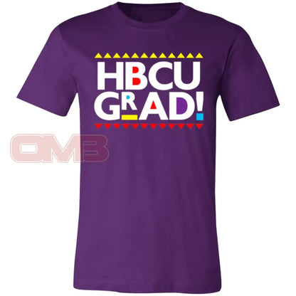 Hbcu Grad Tee Team Purple / X-Small T-Shirts