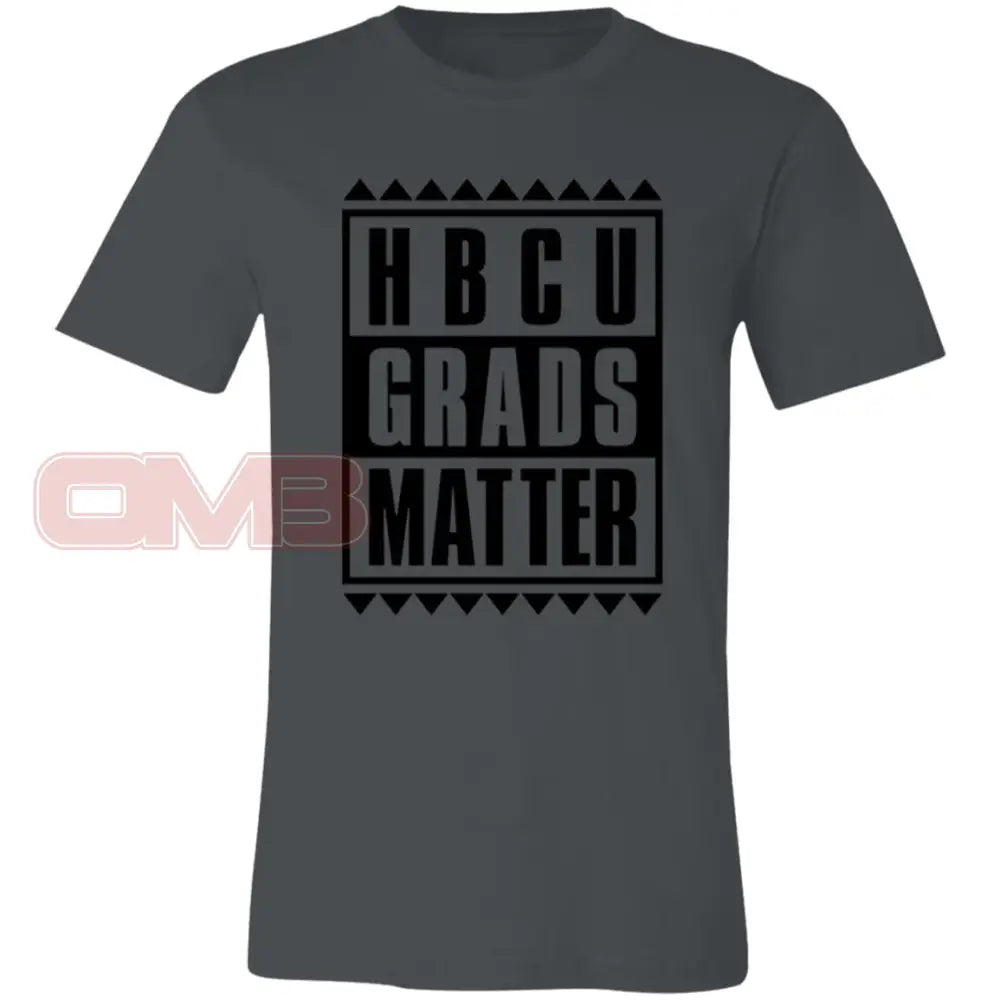 Hbcu Grads Matter Tee Asphalt / X-Small T-Shirts