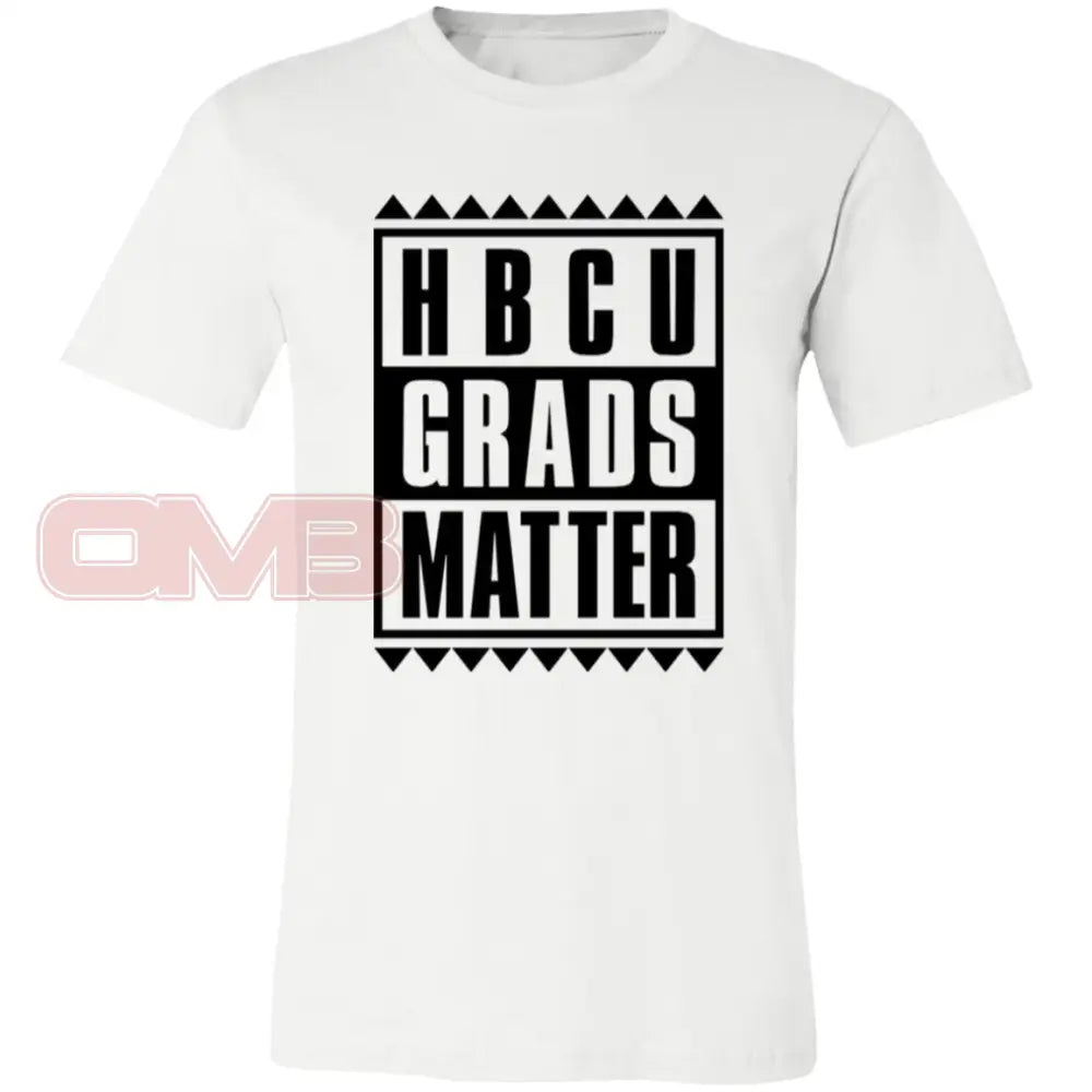 Hbcu Grads Matter Tee White / X-Small T-Shirts