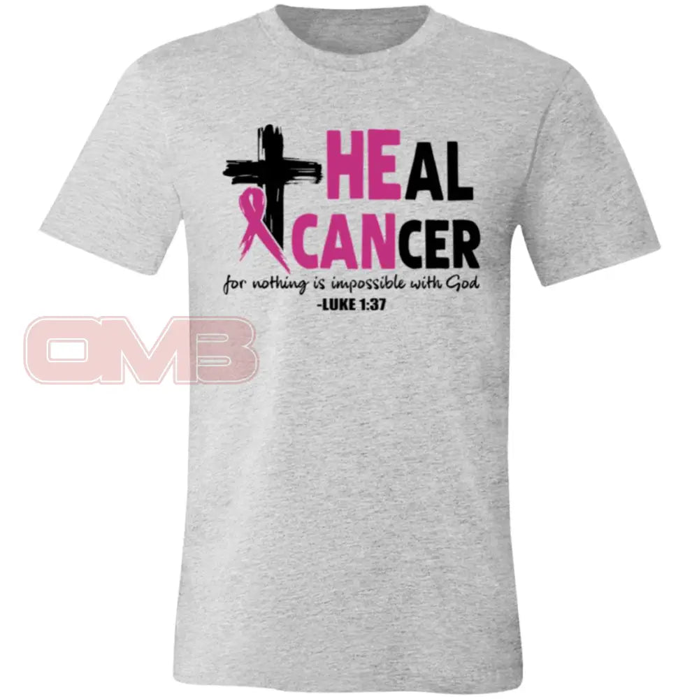 Heal Cancer Athletic Heather / X-Small T-Shirts