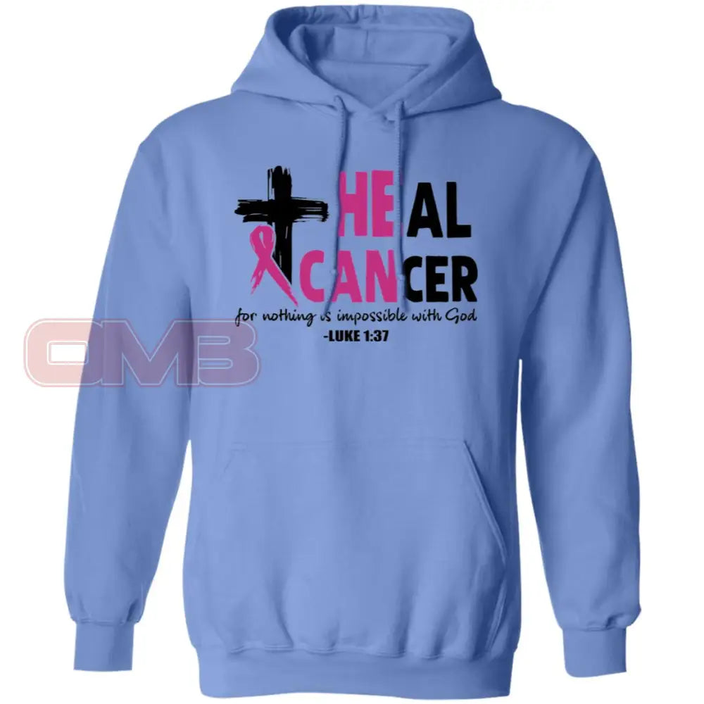 Heal Cancer Carolina Blue / S Sweatshirts