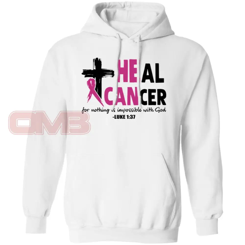 Heal Cancer White / S Sweatshirts