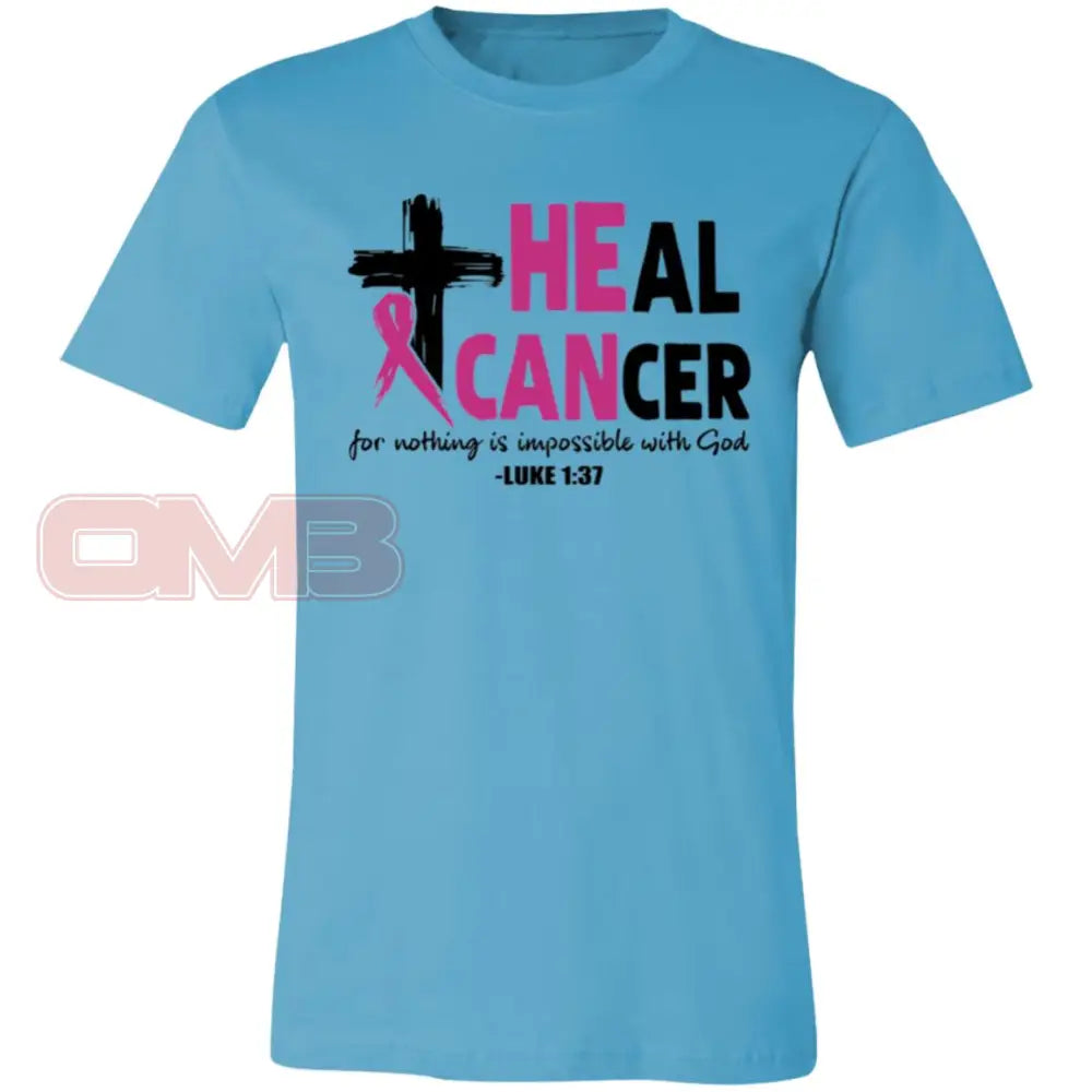 Heal Cancer Turquoise / X-Small T-Shirts