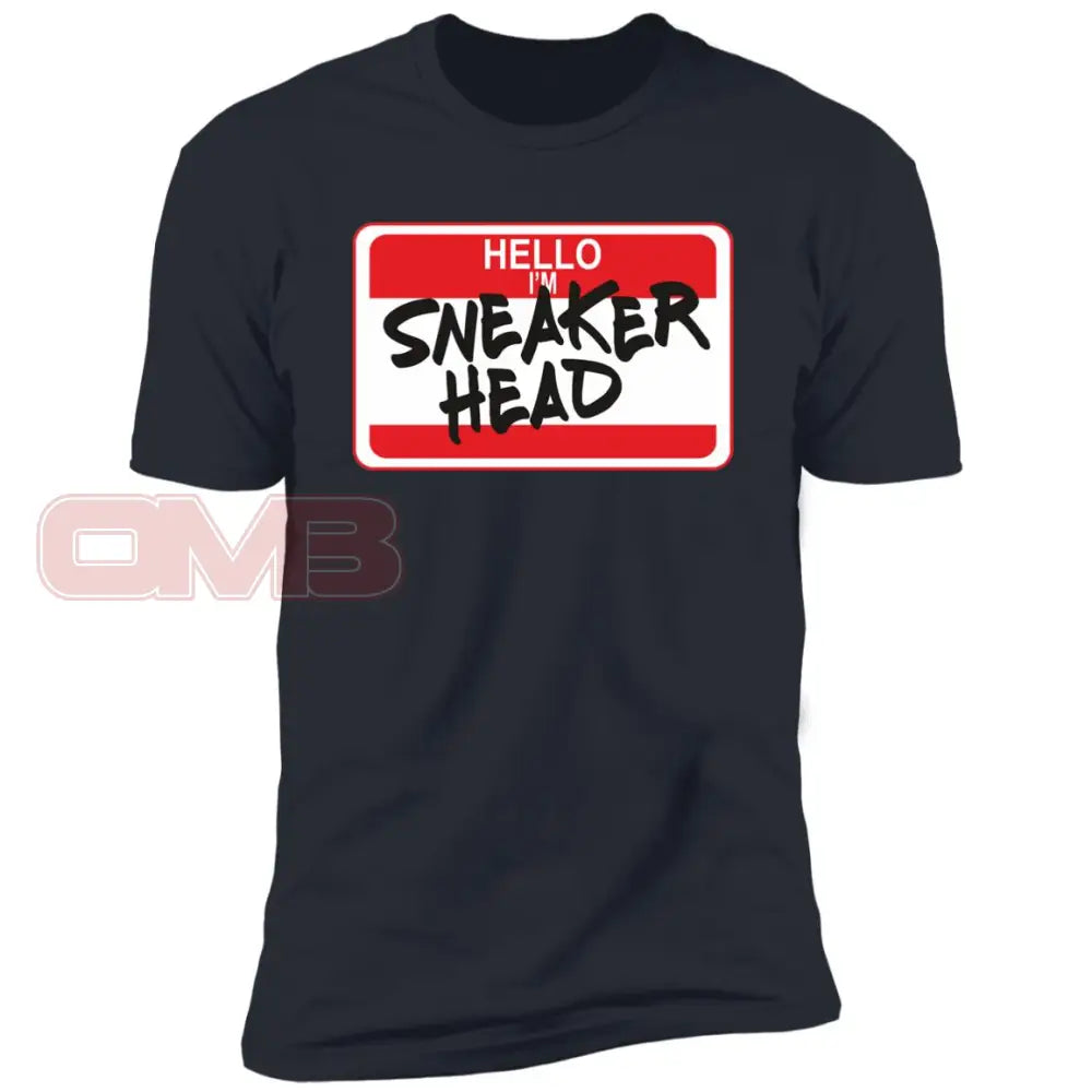 Hello Im A Sneaker Head Indigo / X-Small T-Shirts