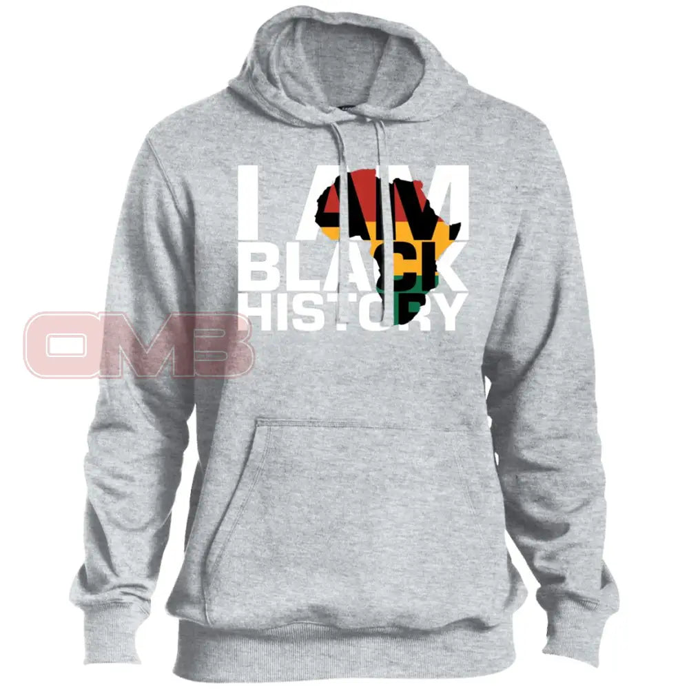 I Am Black History Premium Hoodie Athletic Heather / X-Small Sweatshirts