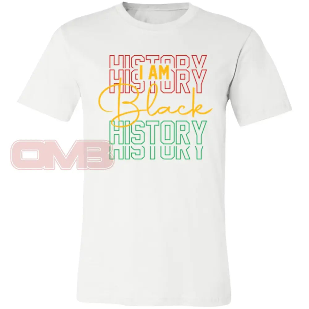 I Am Black History Tee White / X-Small T-Shirts